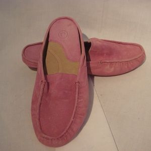 Rockport Pink Suede Leather Mule womens